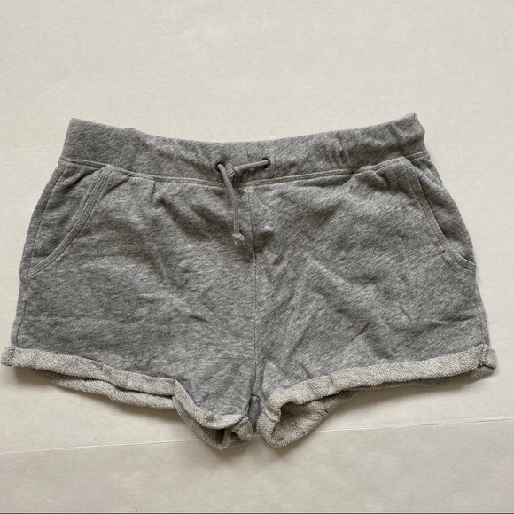 OAK + FORT Pants - Oak & Fort Grey Sweatpant Shorts Sz M